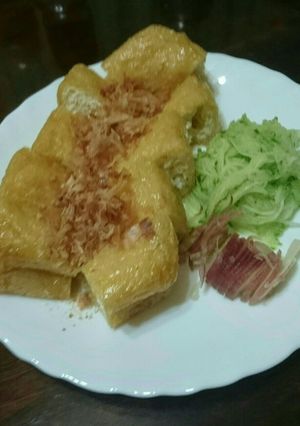 栃尾の油あげ簡単さっぱり-レシピのメイン写真
