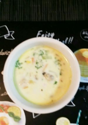 ん～っ。美味しいクラムチャウダー-レシピのメイン写真