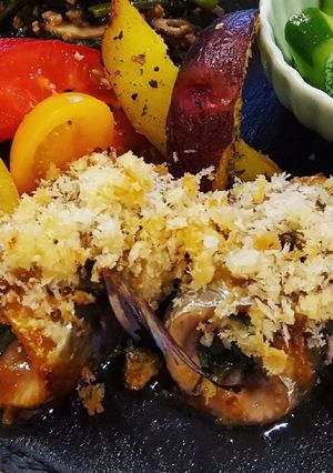 いわしの和風マヨパン粉焼き-レシピのメイン写真