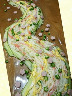 七夕 天の川そうめん-レシピのメイン写真