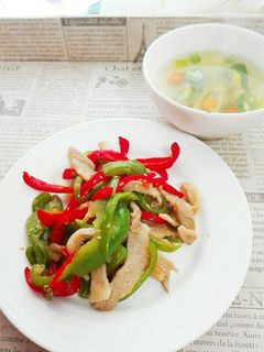 ピーマンと豚肉のにんにく味噌炒め-レシピのメイン写真