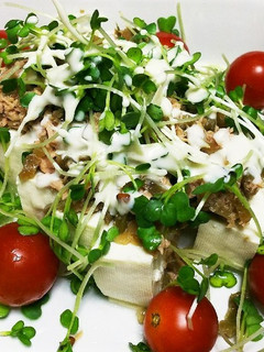 ザーサイとシーチキンの豆腐サラダ-レシピのメイン写真