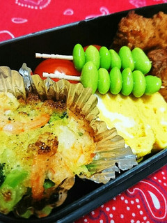 弁当映え♪えびブロッコリーマヨパン粉焼き-レシピのメイン写真