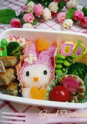 キャラ弁☆マイメロディ-レシピのメイン写真