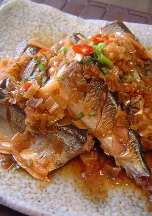 サンマで酢（す）♪-レシピのメイン写真