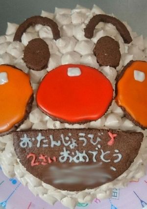 ☆アンパンマンケーキ☆ズコット★-レシピのメイン写真