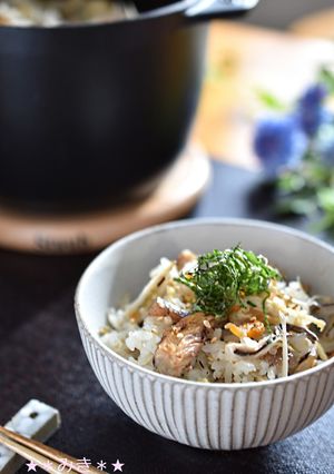 サバの水煮缶で鯖五目ご飯-レシピのメイン写真