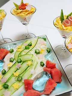七夕☆そうめん-レシピのメイン写真