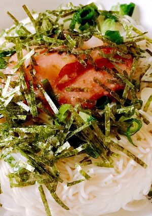 そうめん 簡単アレンジ たらこソースがけ-レシピのメイン写真