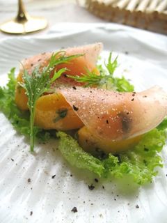 柿のちょっとオシャレな食べ方-レシピのメイン写真