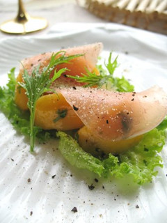柿のちょっとオシャレな食べ方-レシピのメイン写真
