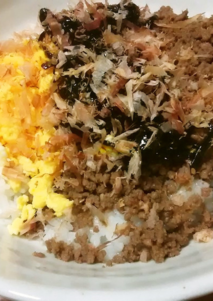そぼろ丼【簡単】-レシピのメイン写真