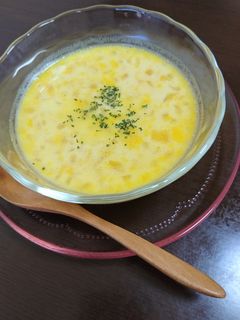 ミキサーなくても♪かぼちゃのスープ-レシピのメイン写真