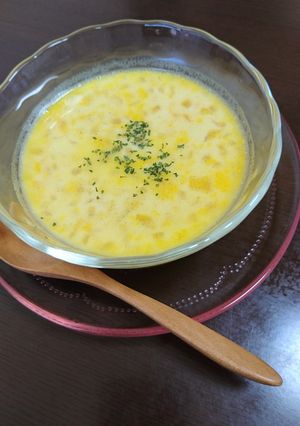ミキサーなくても♪かぼちゃのスープ-レシピのメイン写真