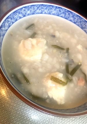 蕎麦湯のお粥(^^)-レシピのメイン写真