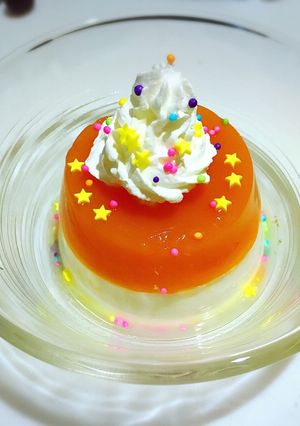 人参ゼリー たなばたや子供のデザート-レシピのメイン写真