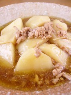 美肌☆簡単 じゃが芋のひき肉あんかけ-レシピのメイン写真