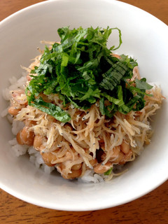 ちりめん納豆✨簡単絶品丼♪-レシピのメイン写真