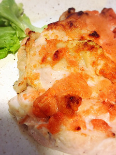 鶏胸肉の明太マヨネーズ焼き-レシピのメイン写真