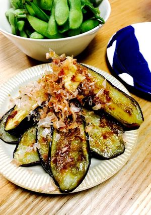 簡単♪おかず♪ナスのオリーブオイル焼き-レシピのメイン写真