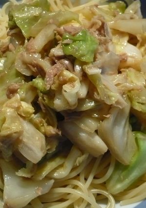 やみつき！ツナキャベツパスタ-レシピのメイン写真