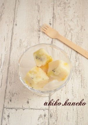 甘酒フルーツアイス-レシピのメイン写真