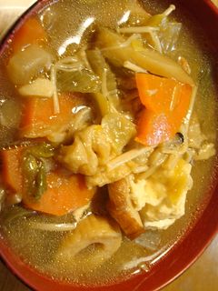 修行中のけんちん汁-レシピのメイン写真