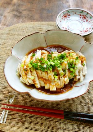鶏むね肉でしっとり柔らか！よだれ鶏-レシピのメイン写真