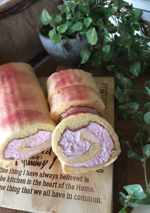 シフォン生地で作るロールケーキ-レシピのメイン写真
