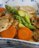 トップ１０入り★ホタテと野菜のXO醤炒め