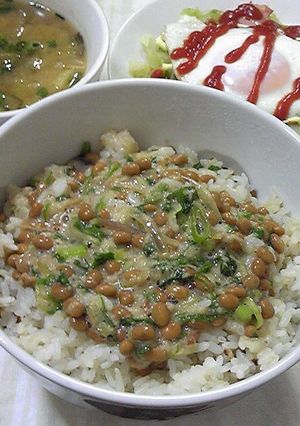 薬味たっぷり!納豆とろろご飯-レシピのメイン写真