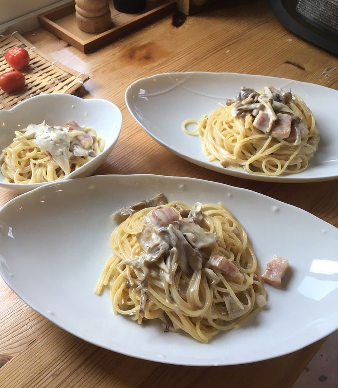 簡単で本格的なクリームソースのパスタ-レシピのメイン写真
