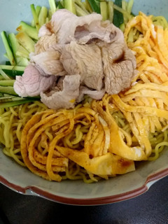 茹で豚の甜麺醤冷やし中華-レシピのメイン写真