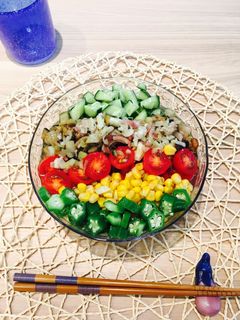 夏野菜そうめん-レシピのメイン写真