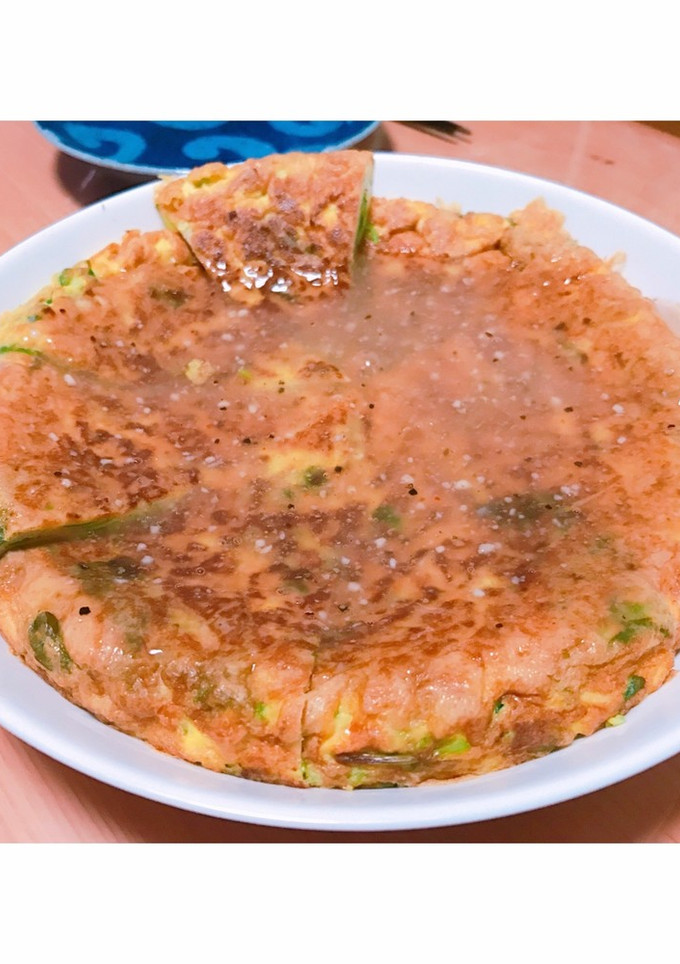 豆苗と大葉の卵焼き-レシピのメイン写真