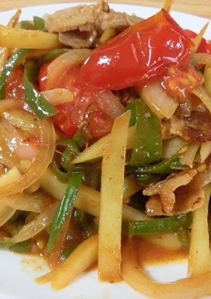 豚肉と野菜の炒め物-レシピのメイン写真