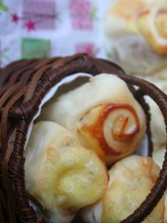 HBで♡マヨベーコンチーズちぎりパン-レシピのメイン写真