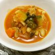 野菜ジュースで作るチキンビーンズ