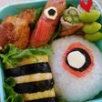 キャラ弁♡めだま親父弁当♪