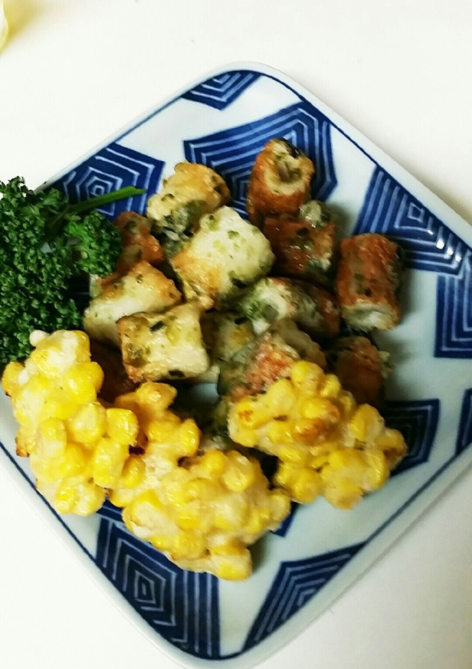 ちくわの味付きダブルのり揚げ-レシピのメイン写真