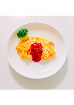 チーズオムレツ♬-レシピのメイン写真