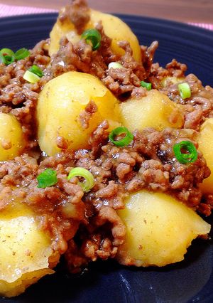 定番!常備菜で簡単☆じゃがいものそぼろ煮-レシピのメイン写真