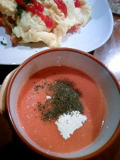 寒い日の、トマトスープ-レシピのメイン写真