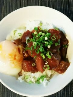 韓国風マグロ漬け丼-レシピのメイン写真