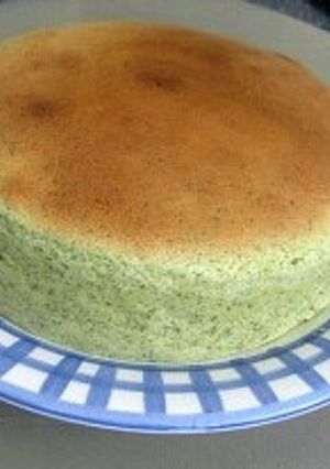 ほうれん草のスフレチーズケーキ-レシピのメイン写真