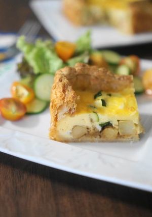 残りカレーで♡ごちそうキッシュ-レシピのメイン写真