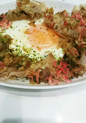 鶏そぼろでそばめし(´ω｀)-レシピのメイン写真