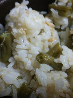 いんげん豆の炊き込みご飯-レシピのメイン写真