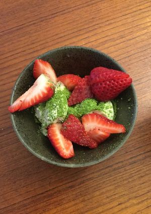 抹茶のアイスが食べたくて-レシピのメイン写真