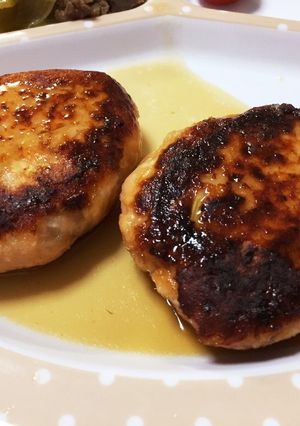 鮭バーグの照り焼き-レシピのメイン写真
